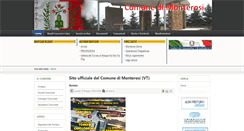 Desktop Screenshot of comune.monterosi.vt.it